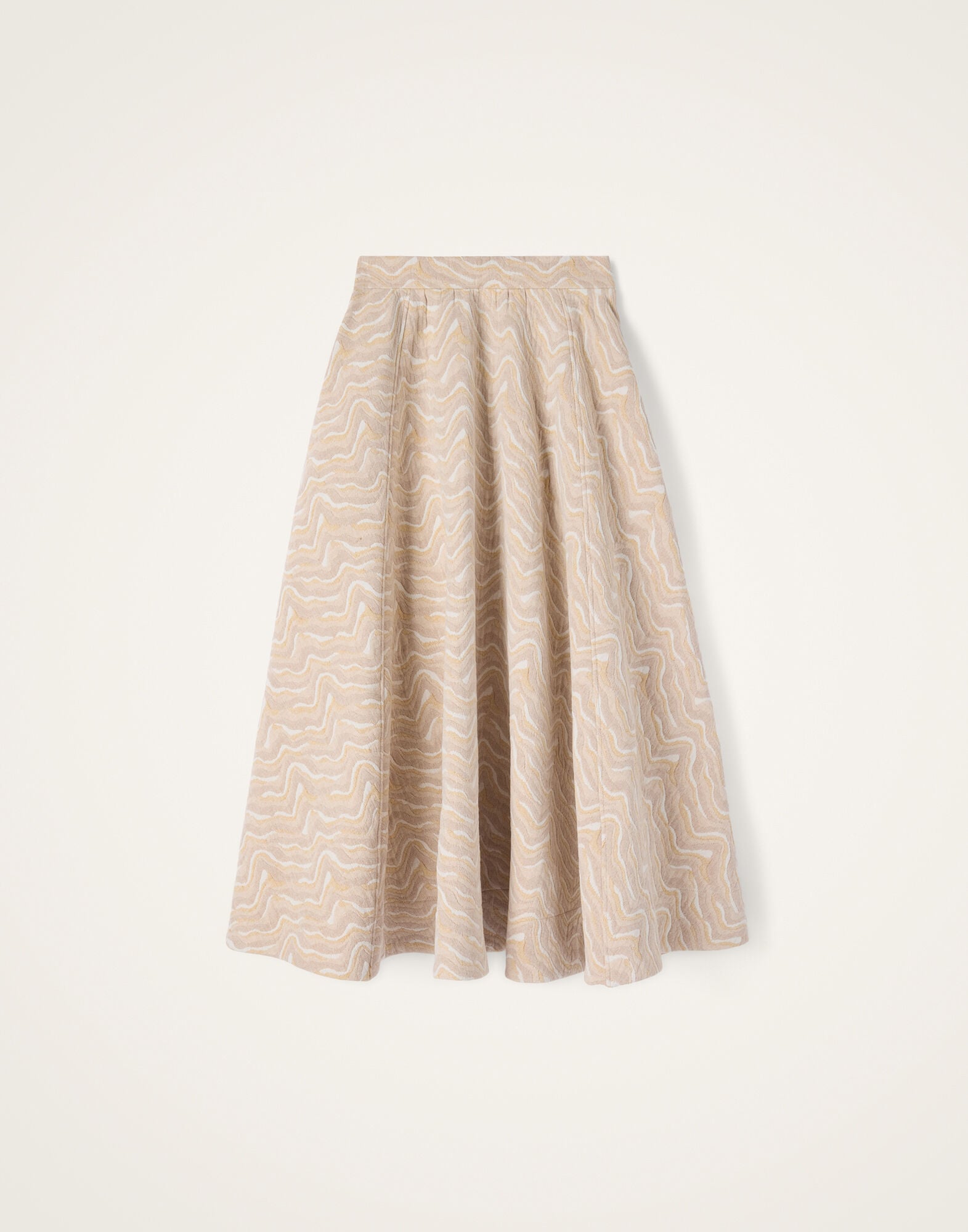 Ballerina Skirt La DoubleJ: Waves Ecru Ballerina Skirt La DoubleJ: Waves Ecru SKI0189JCQ160