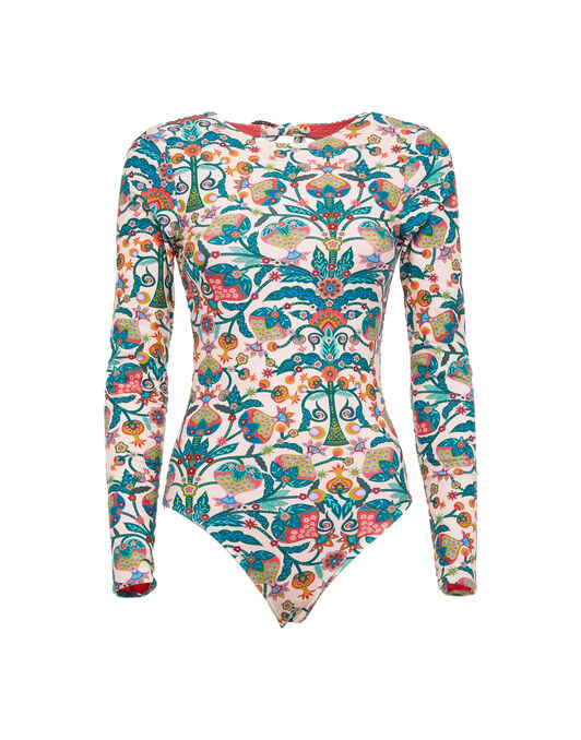 Surf Suit LaDoubleJ: Tree Of Life Bianco SWI0001LYC001