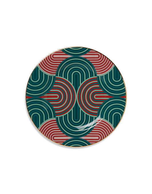 Dinner Plates Set Of 2 La DoubleJ: Slinky Green DIN0002CER001