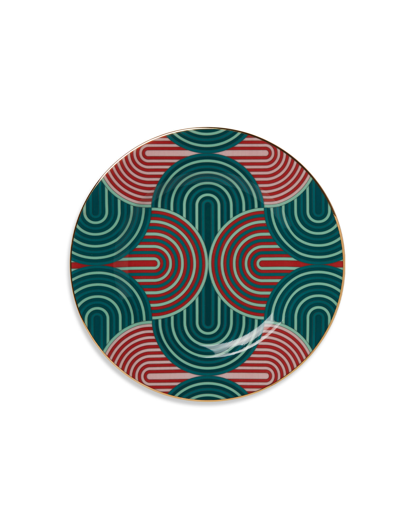 Dinner Plates Set Of 2 La DoubleJ: Slinky Green DIN0002CER001