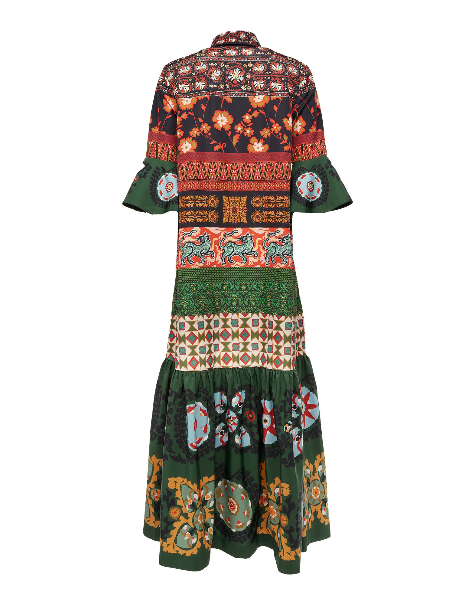 Artemis Dress La DoubleJ: Patchwork Placée Artemis Dress La DoubleJ: Patchwork Placée DRE0201FAI002
