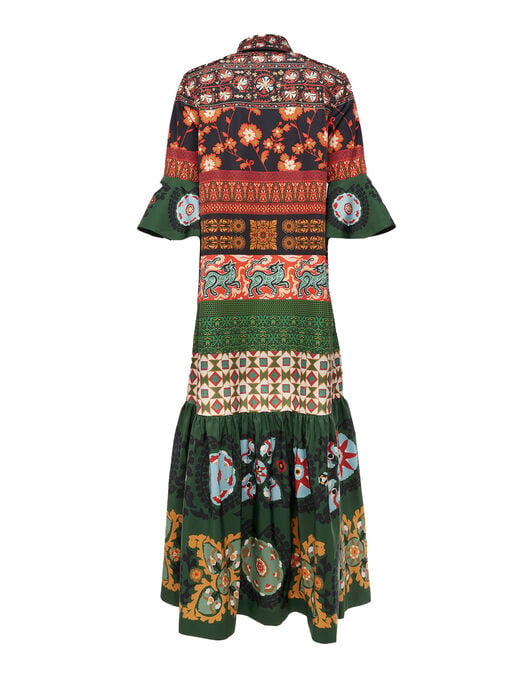 Artemis Dress La DoubleJ: Patchwork Placée Artemis Dress La DoubleJ: Patchwork Placée DRE0201FAI002