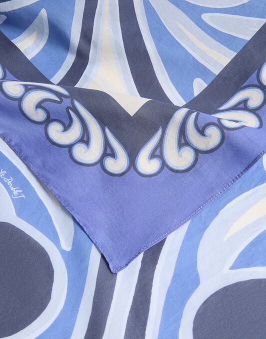Pareo La DoubleJ: Cocoon Placée Blue Pareo La DoubleJ: Cocoon Placée Blue SCA0051COT003