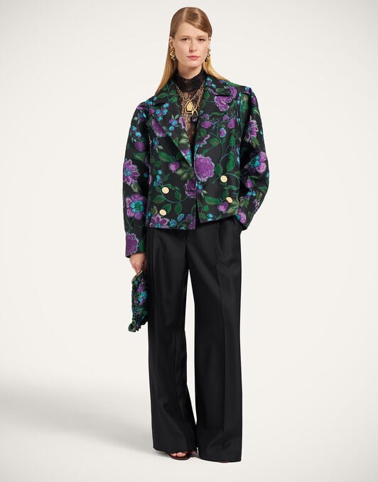Victoria Jacket La DoubleJ: Botanical Black Victoria Jacket La DoubleJ: Botanical Black JAC0201JCQ144