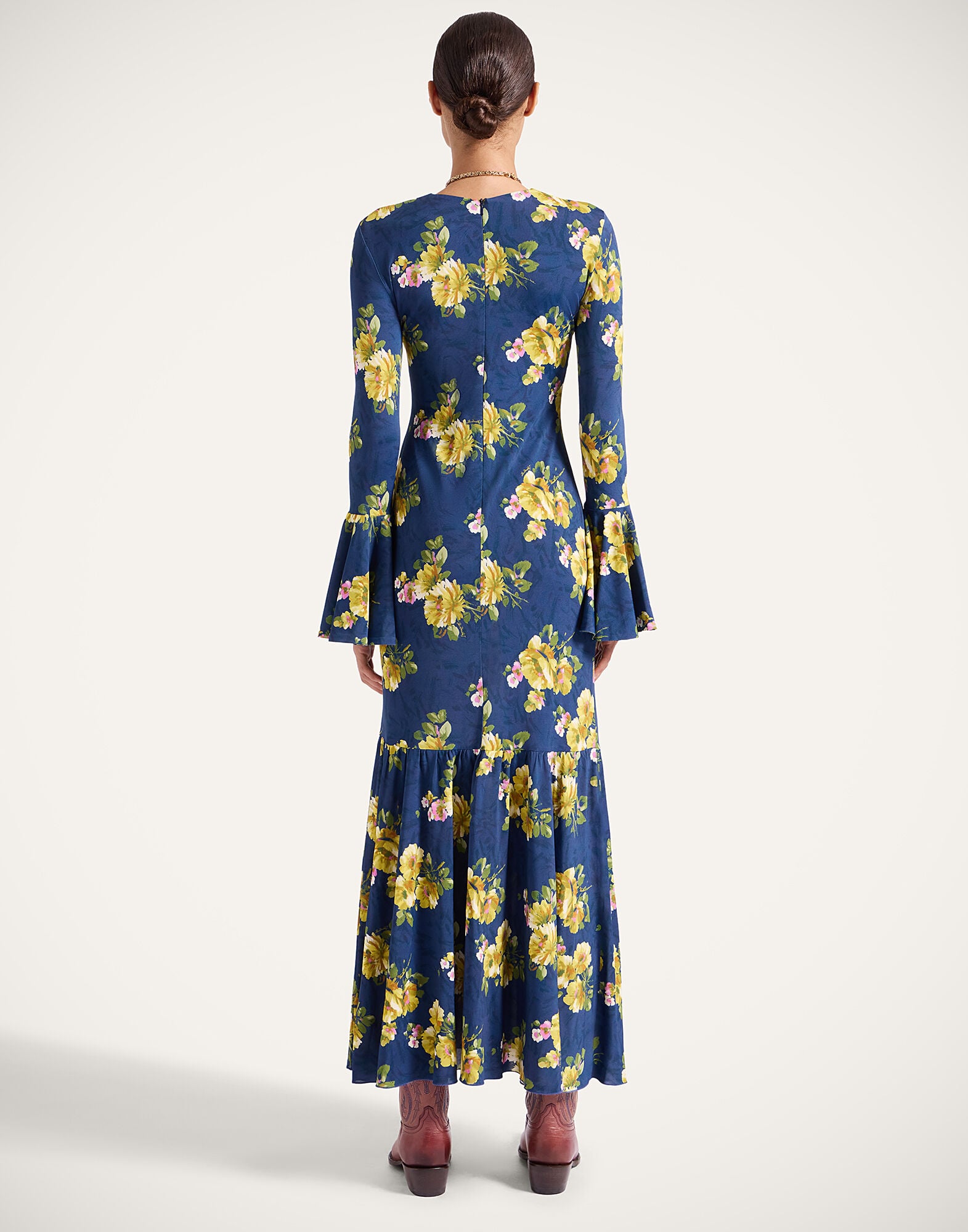 Alba Dress La DoubleJ: Riptide Midnight Blue DRE0670JER027