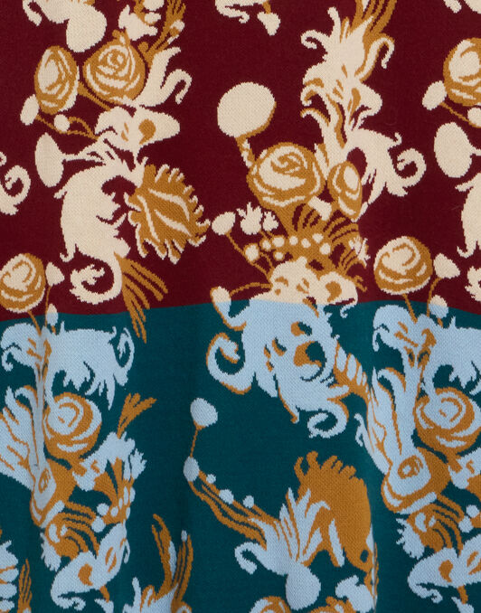 Bee Dress La DoubleJ: Coven Burgundy Bee Dress La DoubleJ: Coven Burgundy DRE1006KNI226