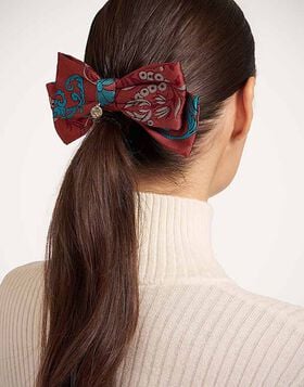 Bow Hair Clip La DoubleJ: Wispy Rust CLI0007JCQ158