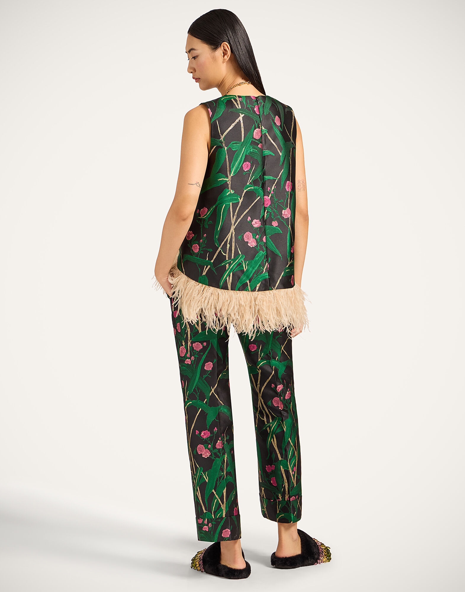 Hendrix Pants La DoubleJ: Bamboo Black Hendrix Pants La DoubleJ: Bamboo Black TRO0014JCQ119