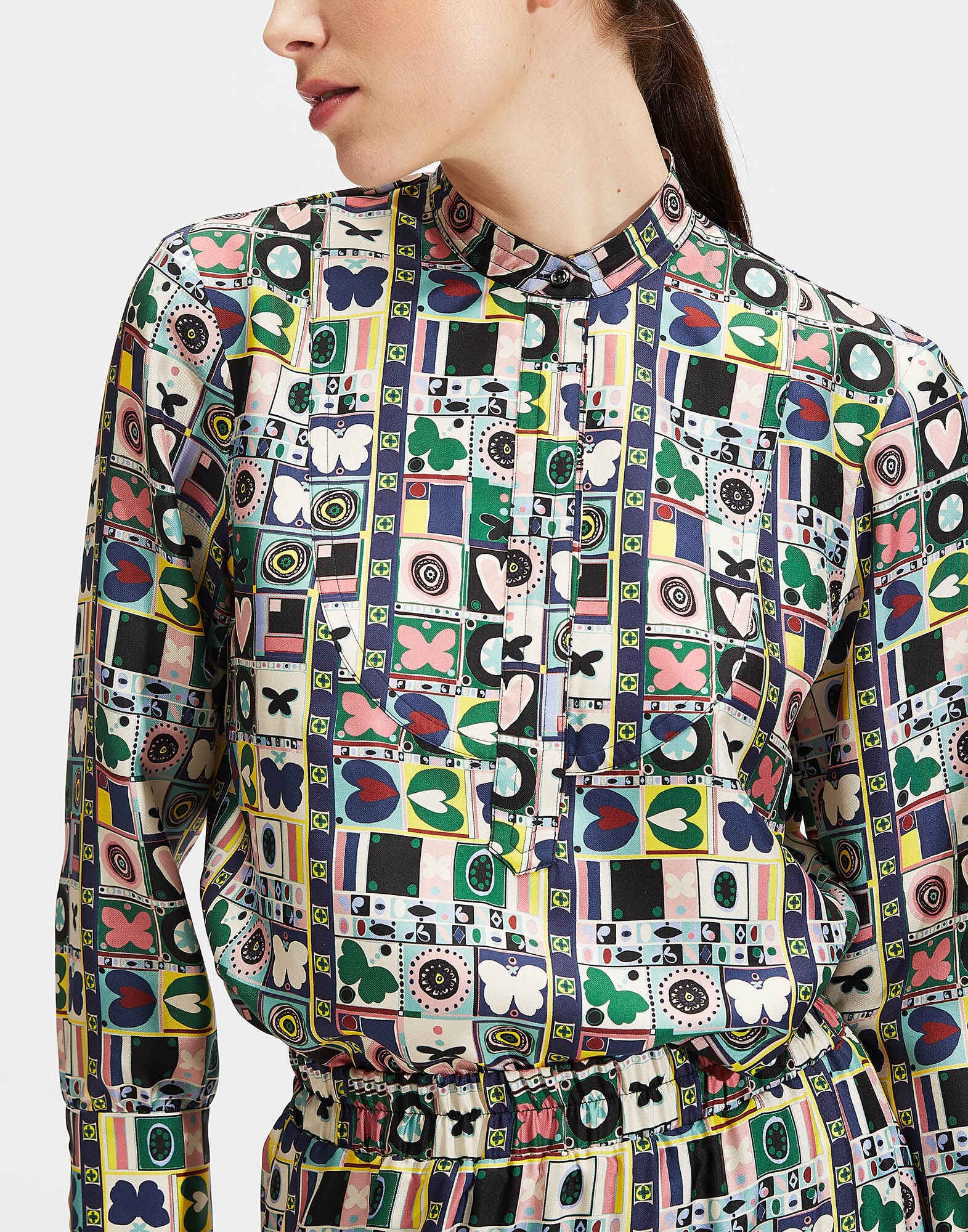 Portofino Shirt LaDoubleJ: Francobollo SHI0046SIL001