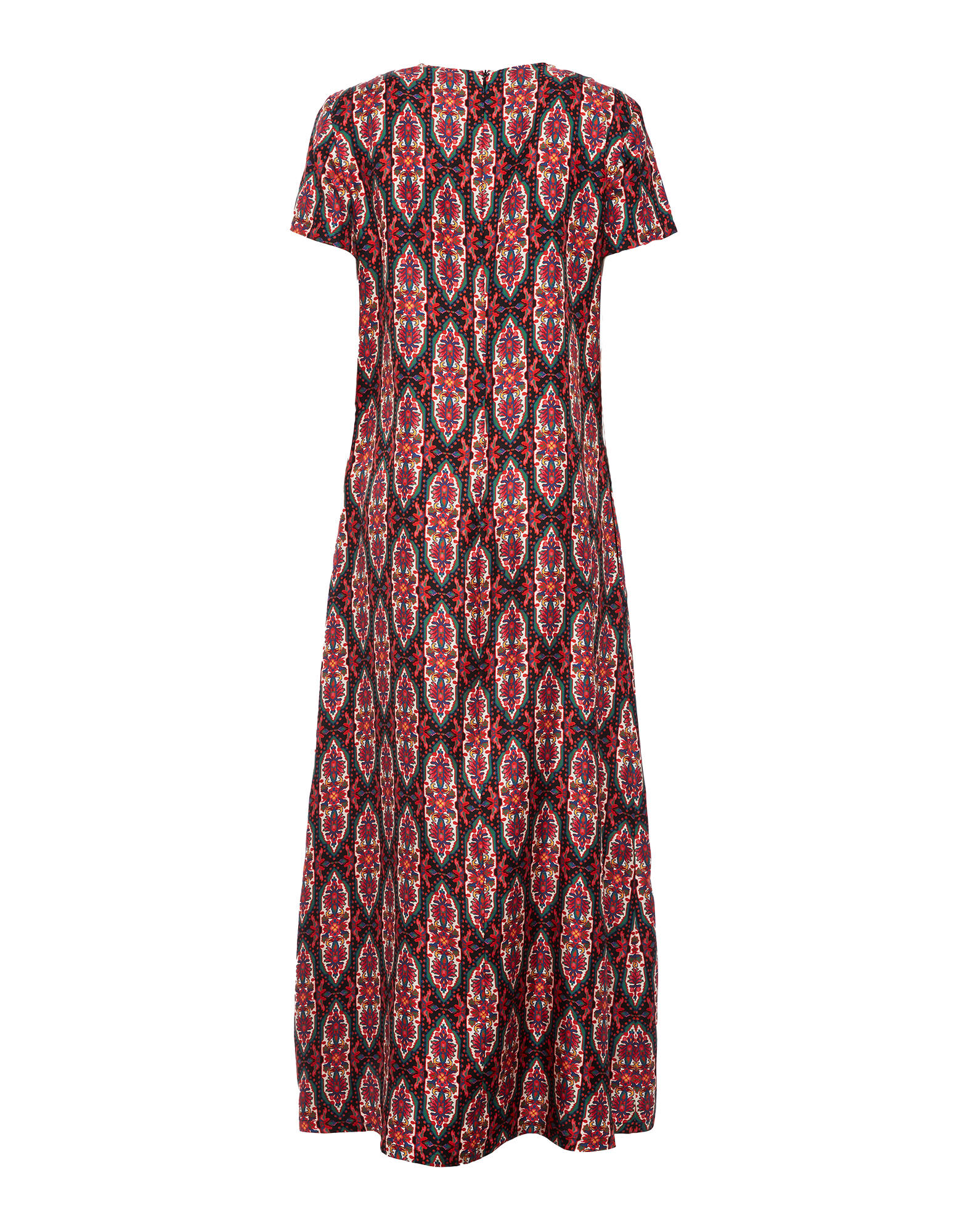 Swing Dress La DoubleJ: Pink Tapestry Swing Dress La DoubleJ: Pink Tapestry DRE0001SIL001