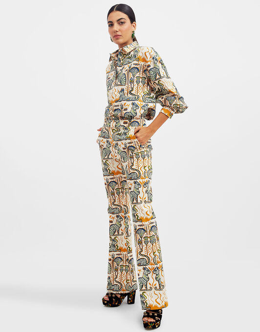 Saturday Night Pants La DoubleJ: Bast Ivory Saturday Night Pants La DoubleJ: Bast Ivory TRO0030COT006