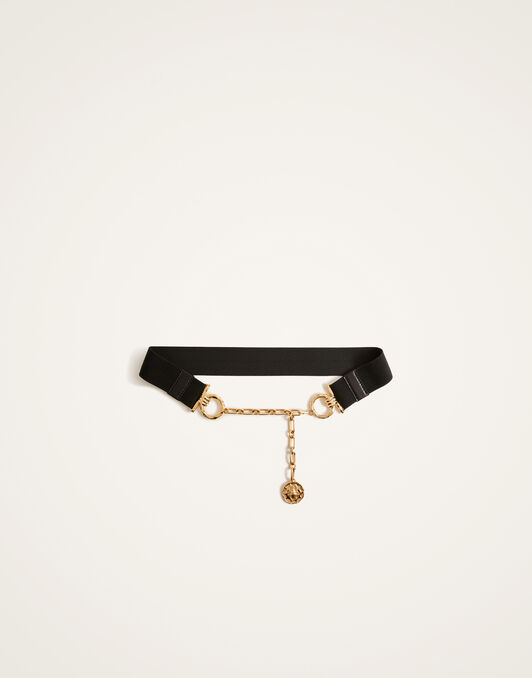 Medallion Belt La DoubleJ: Solid Black Medallion Belt La DoubleJ: Solid Black BEL0012BRA003