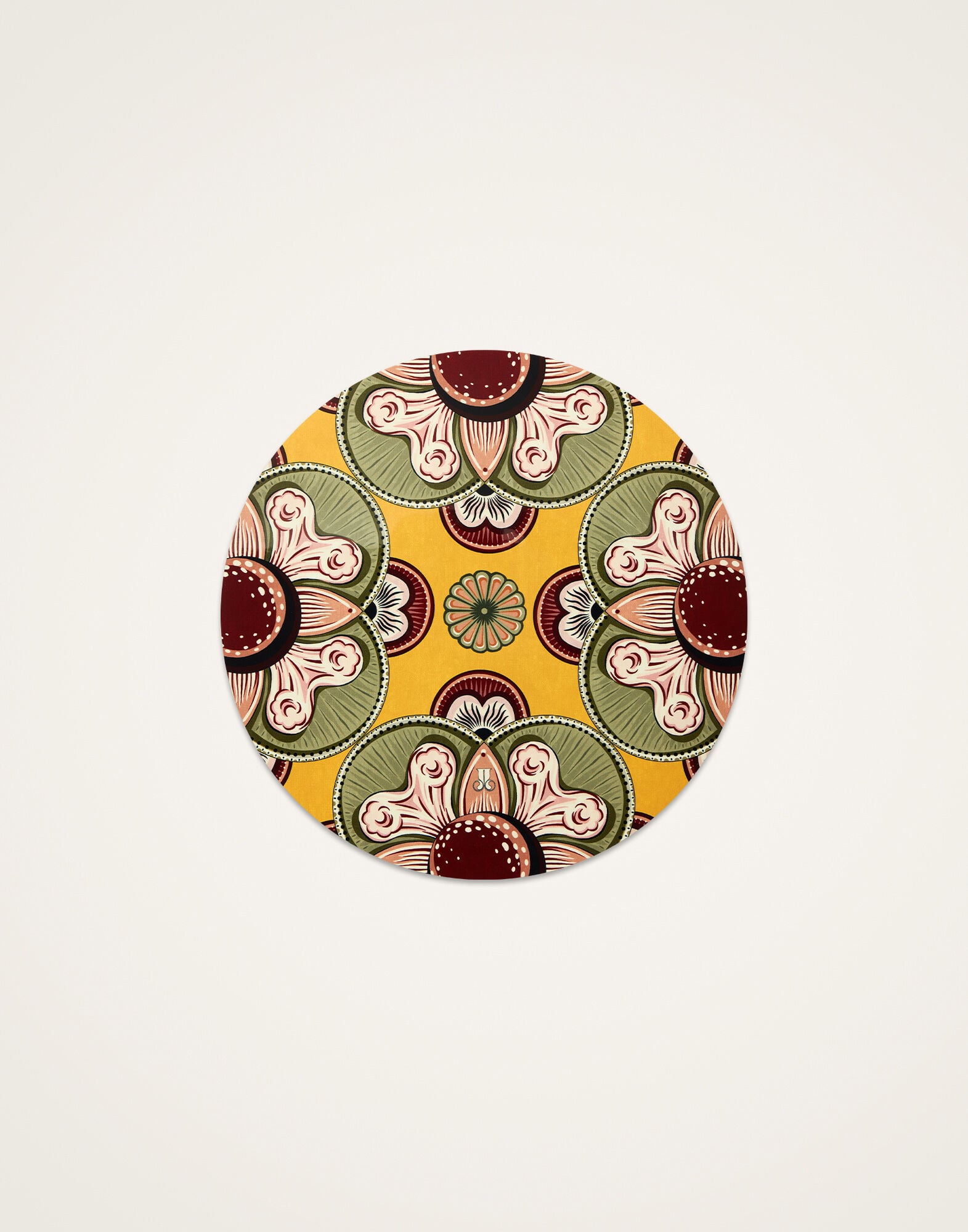 Disk Placemats Set Of 2 La DoubleJ: Nucleus Saffron Disk Placemats Set Of 2 La DoubleJ: Nucleus Saffron PMT0032CRK001