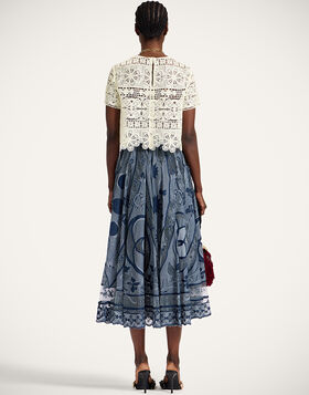 Duchess Skirt La DoubleJ: Starlight Navy SKI0146LAC010