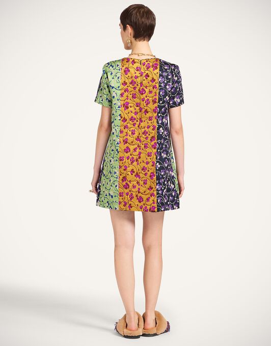 Mini Swing Dress La DoubleJ: Honeysuckle Tricolor Yellow DRE0658JCQ129
