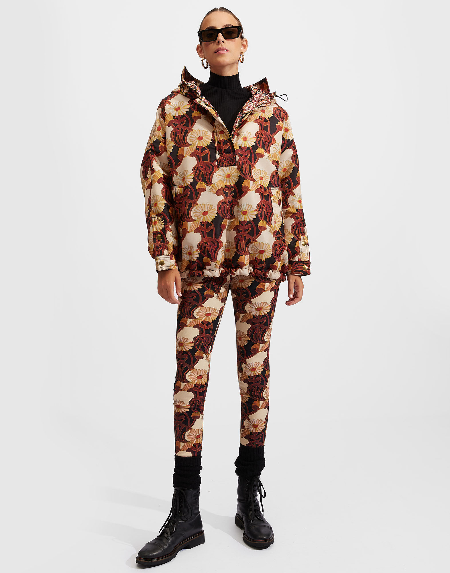Anorak Jacket La DoubleJ: White Gerber Anorak Jacket La DoubleJ: White Gerber DOW0009FAI001