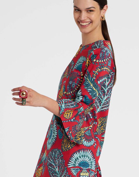 24/7 Dress La DoubleJ: Sicomore Red 24/7 Dress La DoubleJ: Sicomore Red DRE0050COT006