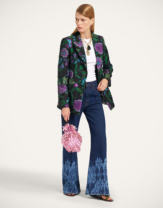 24/7 Jacket Bis La DoubleJ: Botanical Black JAC0063JCQ144