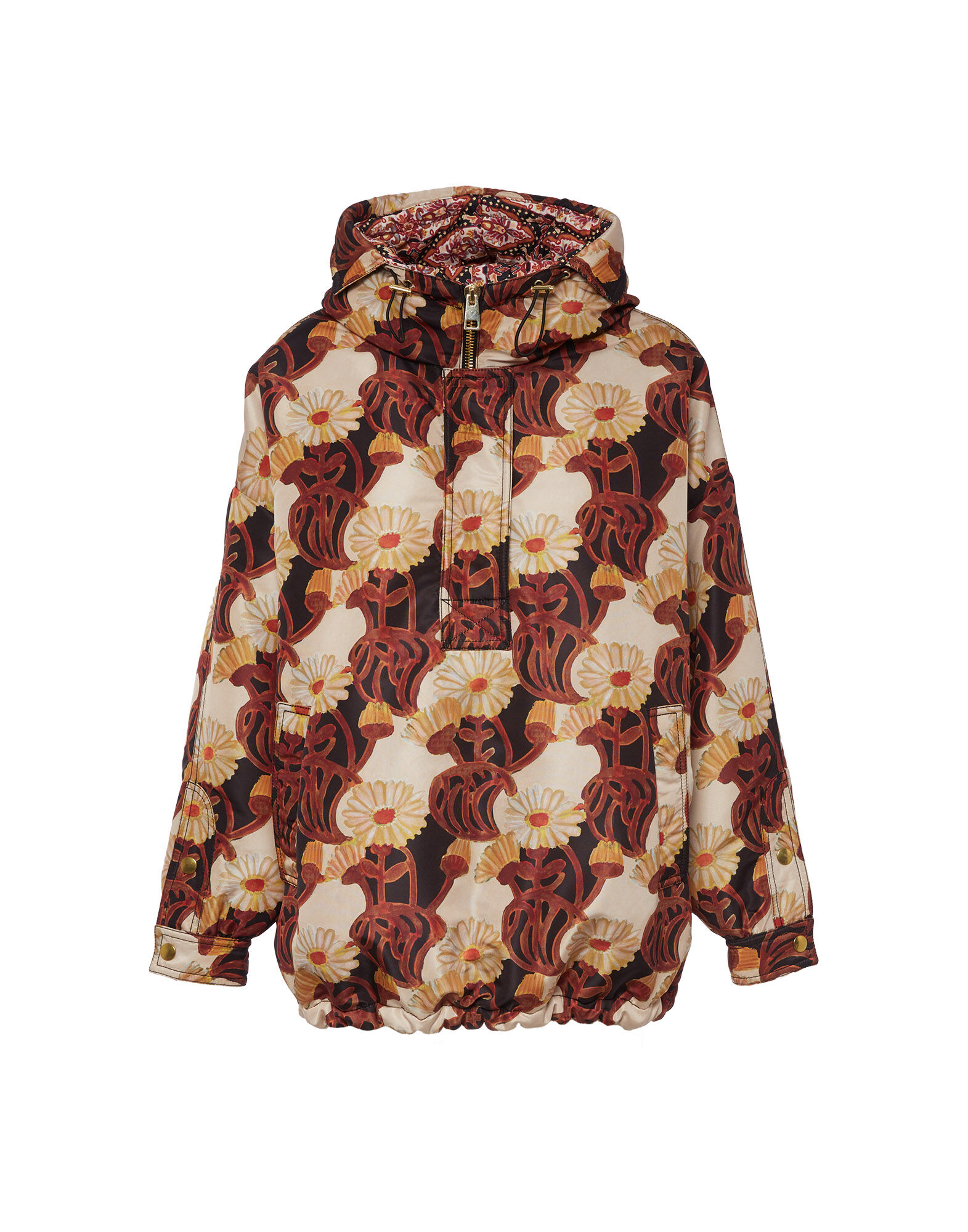 Anorak Jacket La DoubleJ: White Gerber Anorak Jacket La DoubleJ: White Gerber DOW0009FAI001