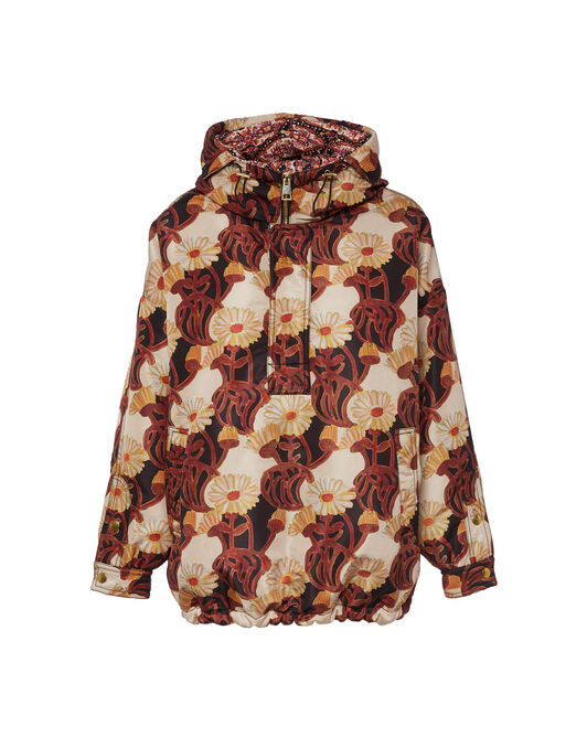 Anorak Jacket La DoubleJ: White Gerber Anorak Jacket La DoubleJ: White Gerber DOW0009FAI001