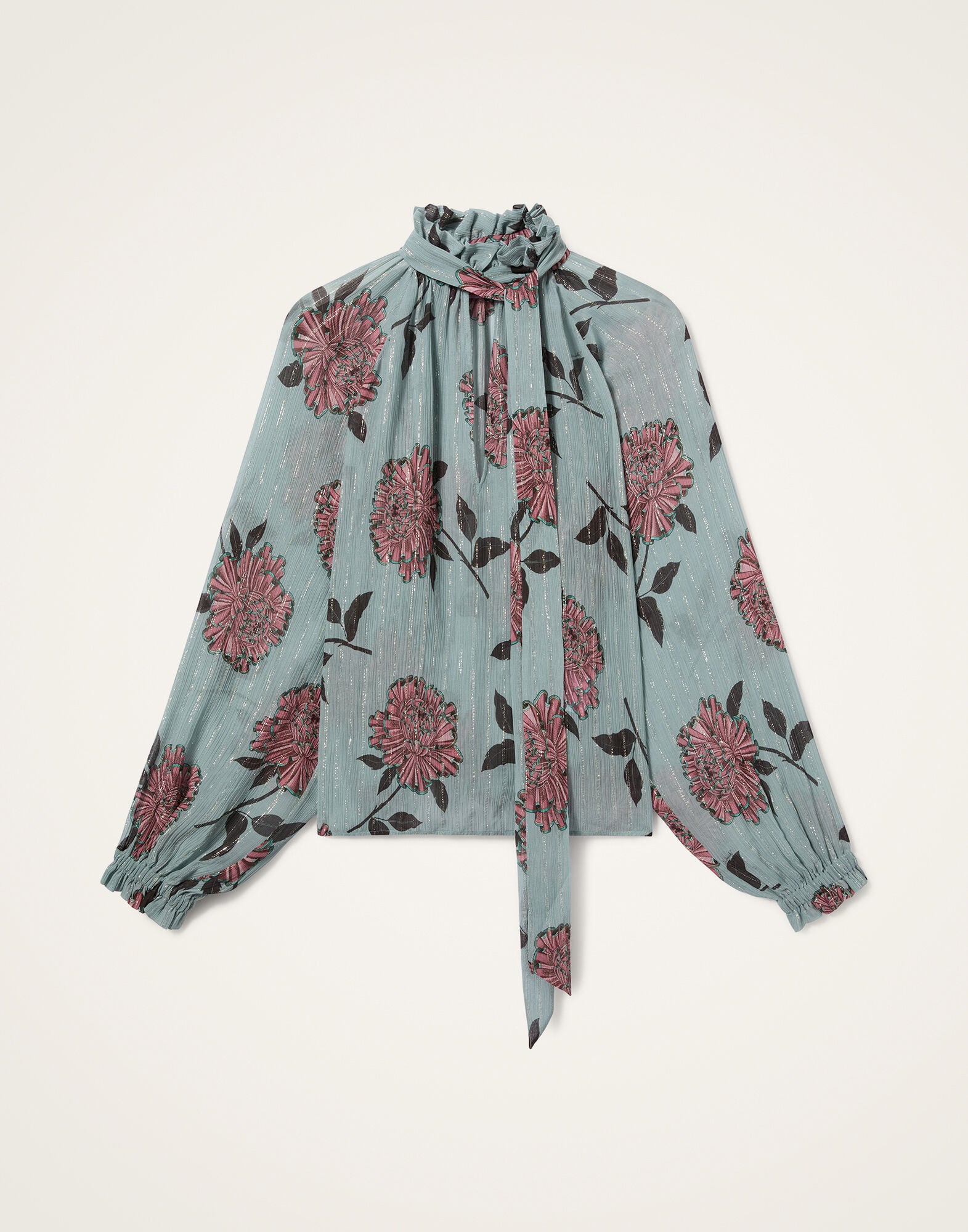 Cerere Blouse La DoubleJ: Feria Light Blue SHI0120CRE012