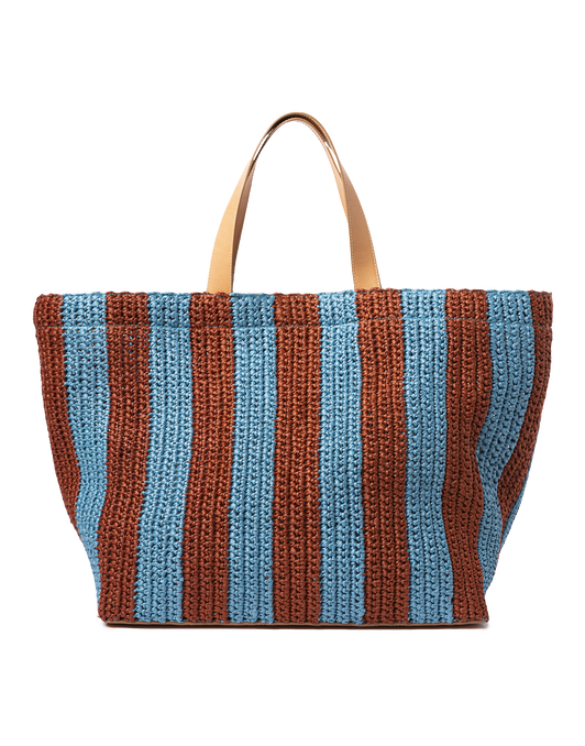 Riviera Tote La DoubleJ: Bicolore Turchese BAG0048RAF003