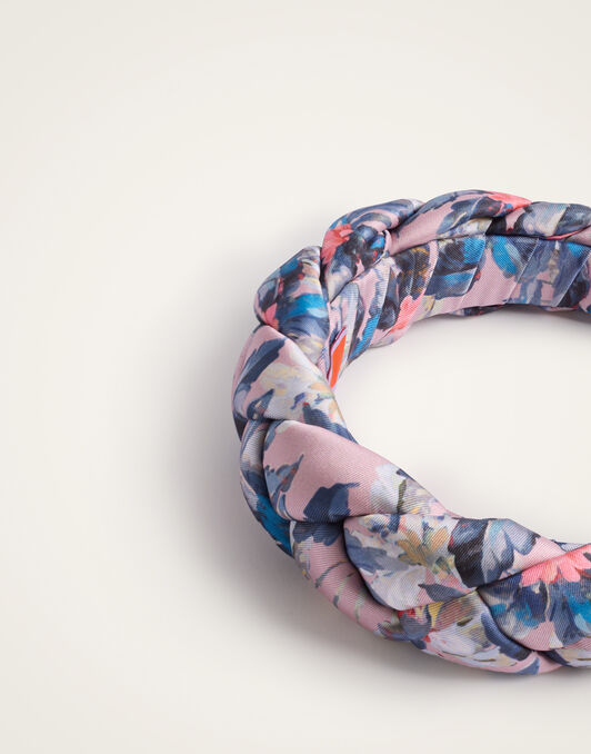 Rapunzel Headband La DoubleJ: Mini Tropicana Mauve HEB0004FOD001
