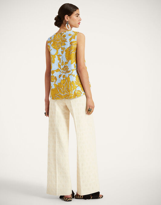 La Scala Top La DoubleJ: Tangle Light Blue La Scala Top La DoubleJ: Tangle Light Blue TOP0016COT005