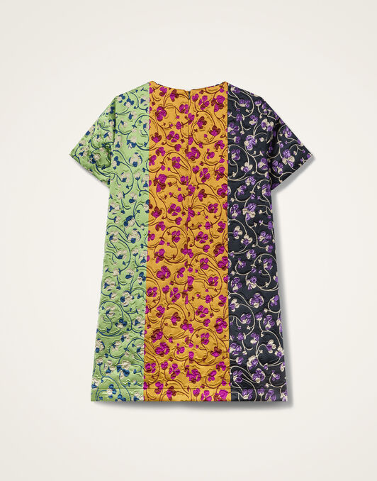 Mini Swing Dress La DoubleJ: Honeysuckle Tricolor Yellow DRE0658JCQ129