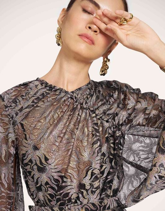 Brigid Dress La DoubleJ: Sun Black Brigid Dress La DoubleJ: Sun Black DRE1144LAC015