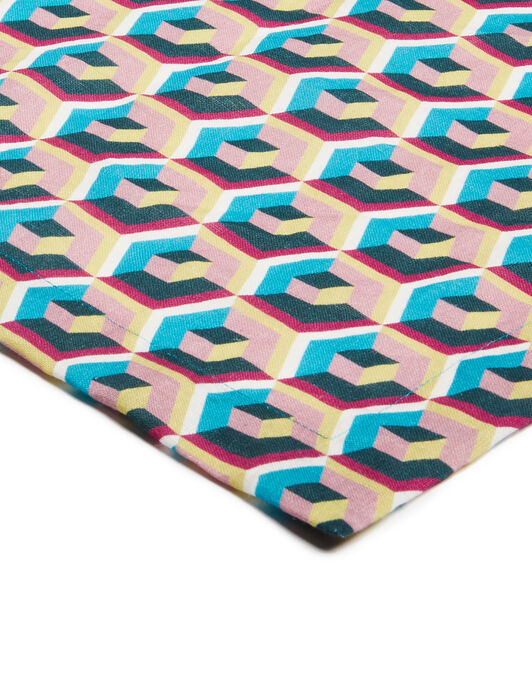 Large Tablecloth La DoubleJ Editions: Cubi TBC0003LIN001