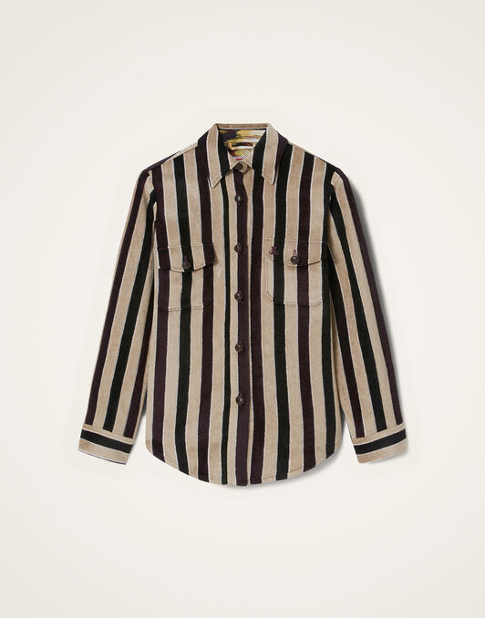 Better Than Your Boyfriend's Jacket La DoubleJ: Stripes Light Beige Better Than Your Boyfriend's Jacket La DoubleJ: Stripes Light Beige JAC0112VIS026