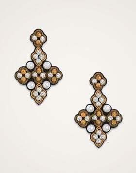 Ella Earrings La DoubleJ: Solid Gold EAR0042EMB059