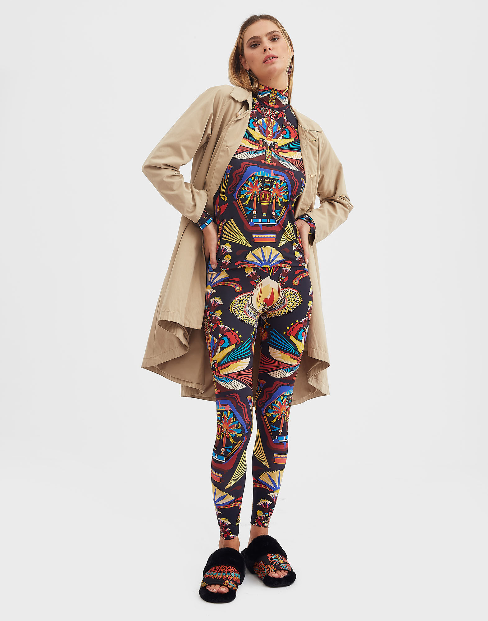 Leggings La DoubleJ: Nephthys Navy TRO0013JER005