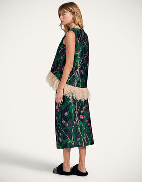 Pencil Skirt La DoubleJ: Bamboo Black SKI0011JCQ119