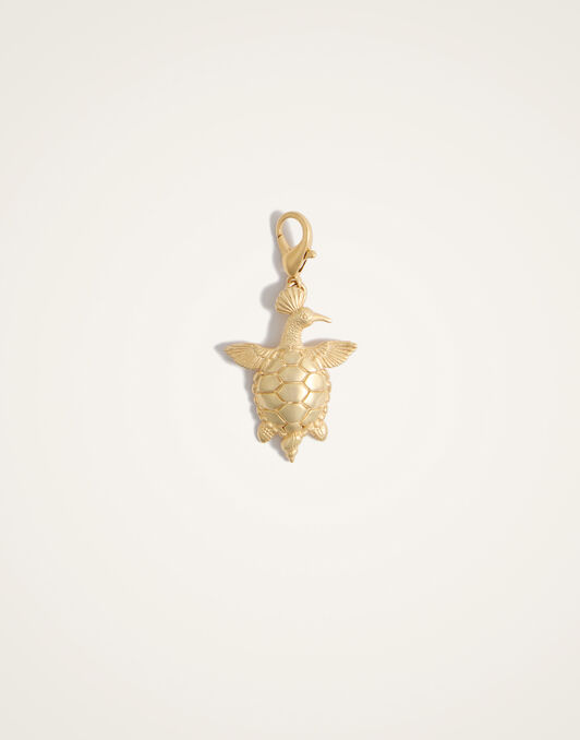 Turtlair Charm La DoubleJ: 24k Gold Plate Turtlair Charm La DoubleJ: 24k Gold Plate CHM0028BRA003