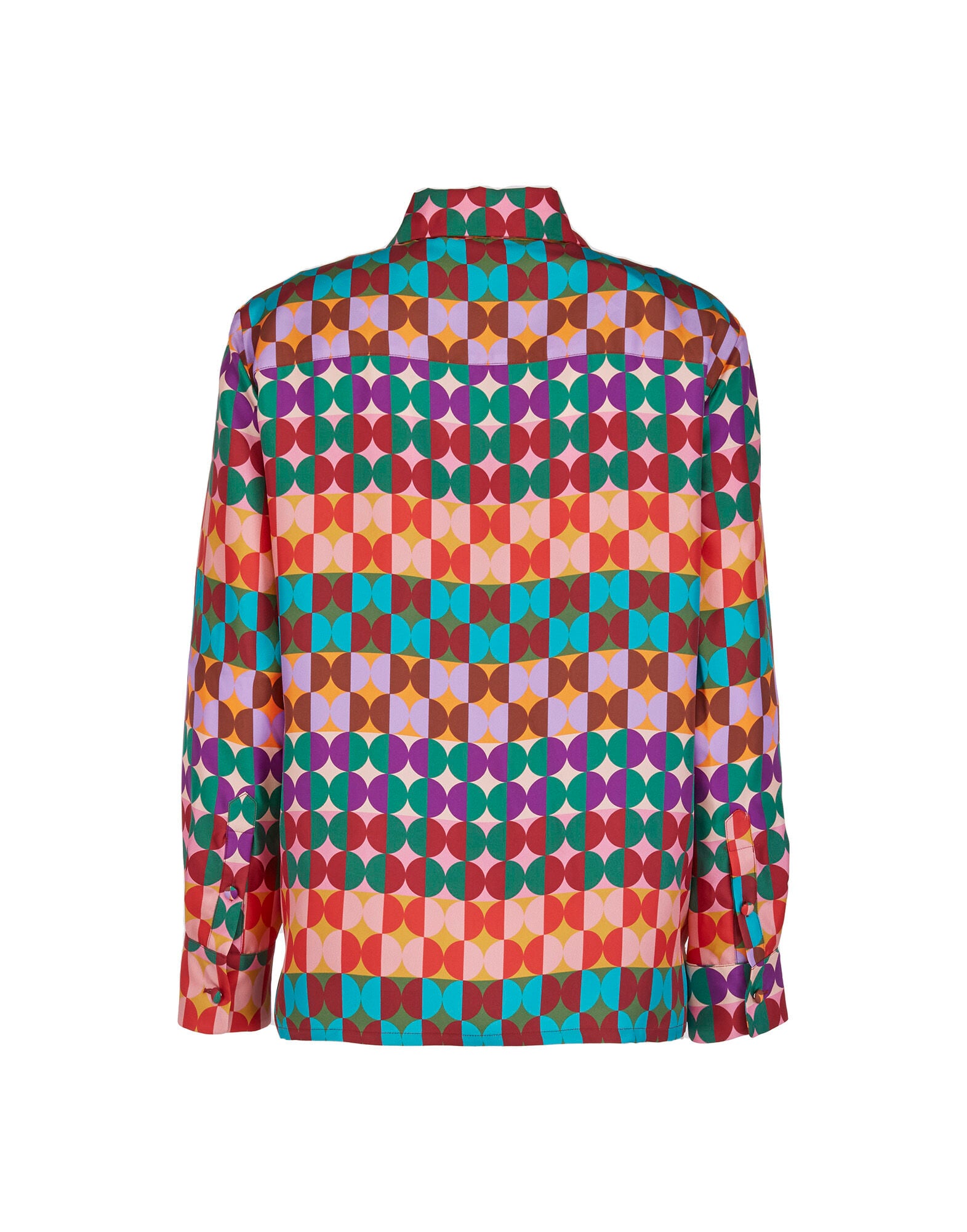 Boy Shirt La DoubleJ: Mezzaluna Rainbow SHI0040SIL006