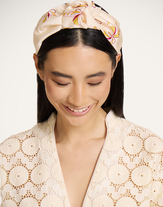 Love Knot Headband La DoubleJ: Farfalla Buttercream Love Knot Headband La DoubleJ: Farfalla Buttercream HEB0015FOD001