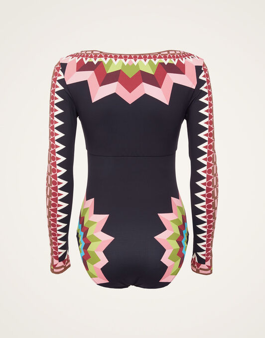 Sunset Suit La DoubleJ: Sunset Navy Placée Sunset Suit La DoubleJ: Sunset Navy Placée SWI0044LYC006
