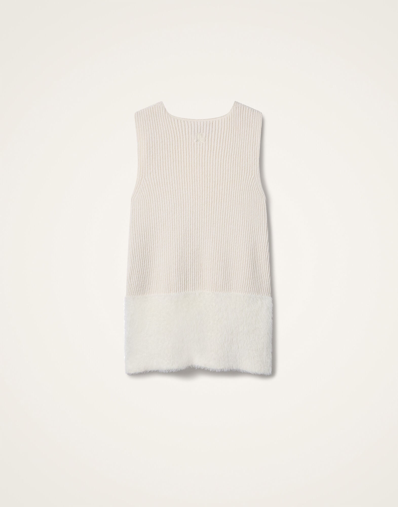 Frosty Cream Soda Tunic La DoubleJ: Solid Off White DRE1170KNI232