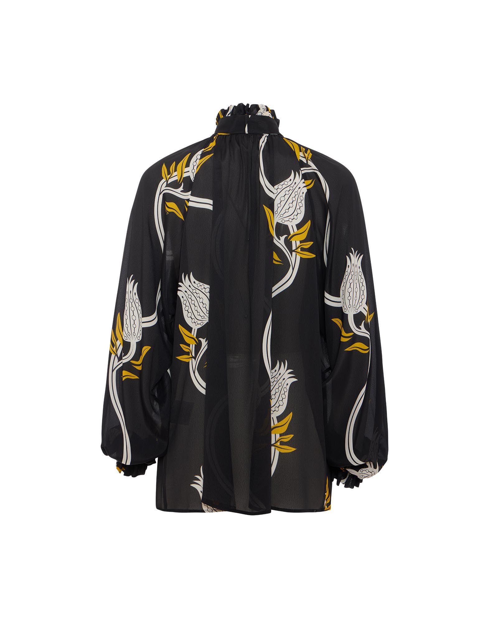 Cerere Blouse La DoubleJ: Melograno Black & White Cerere Blouse La DoubleJ: Melograno Black & White SHI0120VIS019