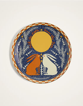 Decorative Plate La DoubleJ: Hold the Light Midnight Blue DPL0001CER001