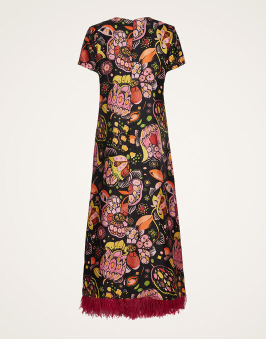 Swing Dress (With Feathers) La DoubleJ: Eden DRE0864SIL026