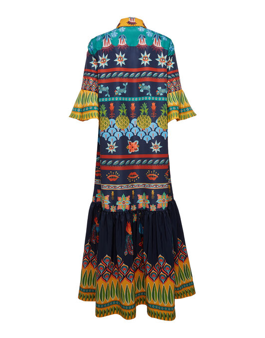 Artemis Dress La DoubleJ: Patchwork Occhi Placée DRE0201FAI002