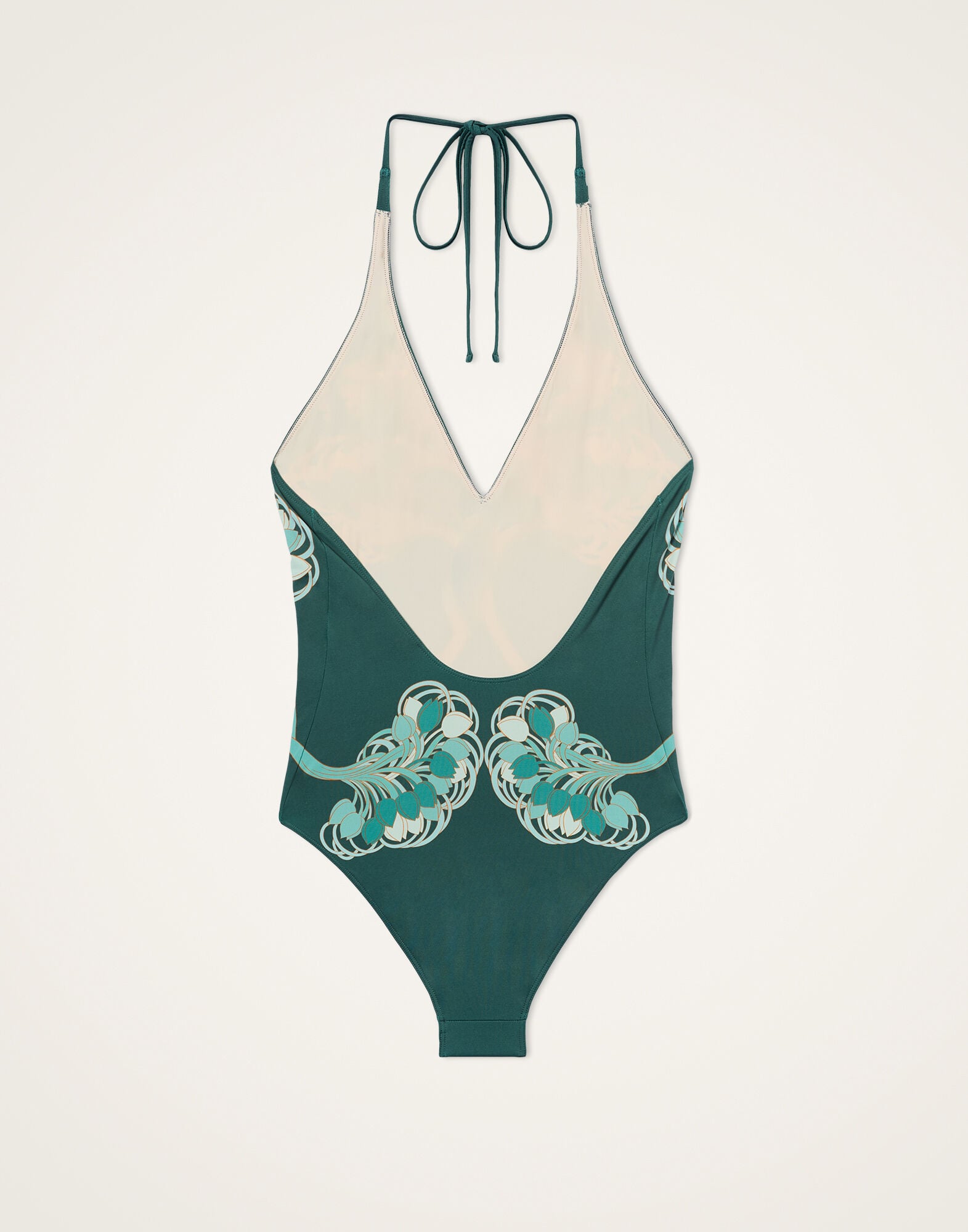 Sexy Swimsuit La DoubleJ: Blooming Tulip Placée Dark Green Sexy Swimsuit La DoubleJ: Blooming Tulip Placée Dark Green SWI0091LYC006