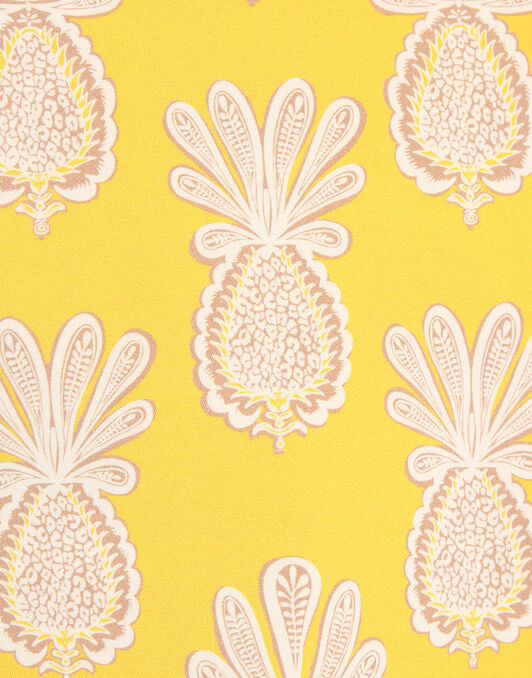 Swing Dress La DoubleJ: Pineapple Sunflower DRE0001SIL001