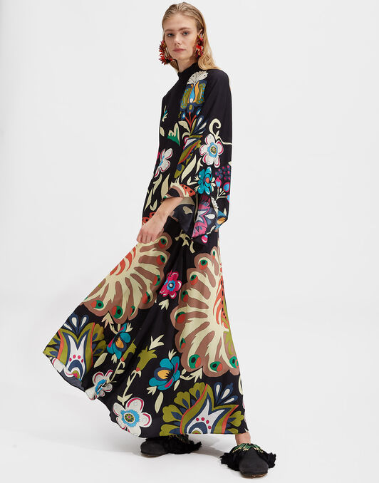 Magnifico Dress La DoubleJ: Peacock Placée DRE0232VIS004