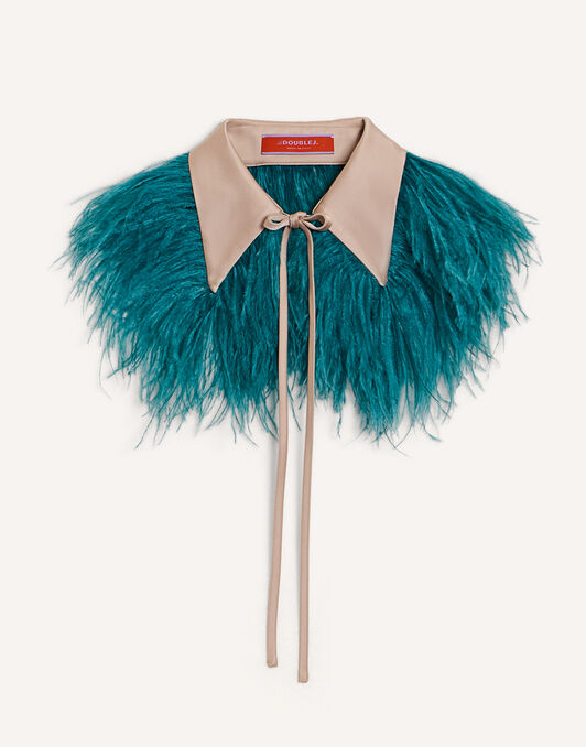 La Scala Collar La DoubleJ: Solid Light Beige La Scala Collar La DoubleJ: Solid Light Beige SCA0101DUC002