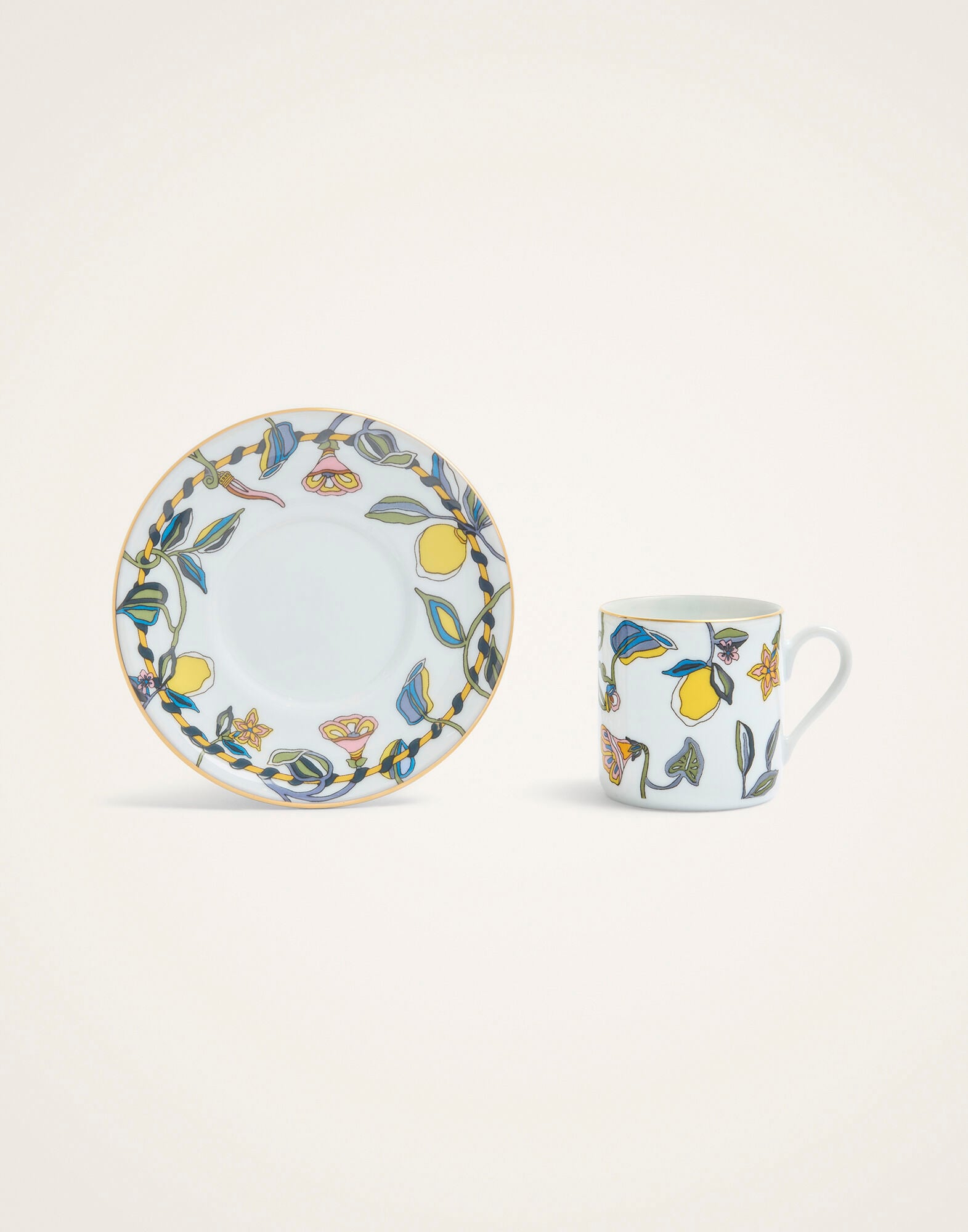 Impero Espresso Cup Set Of 2 La DoubleJ: Borboni White Impero Espresso Cup Set Of 2 La DoubleJ: Borboni White CUP0011CER001