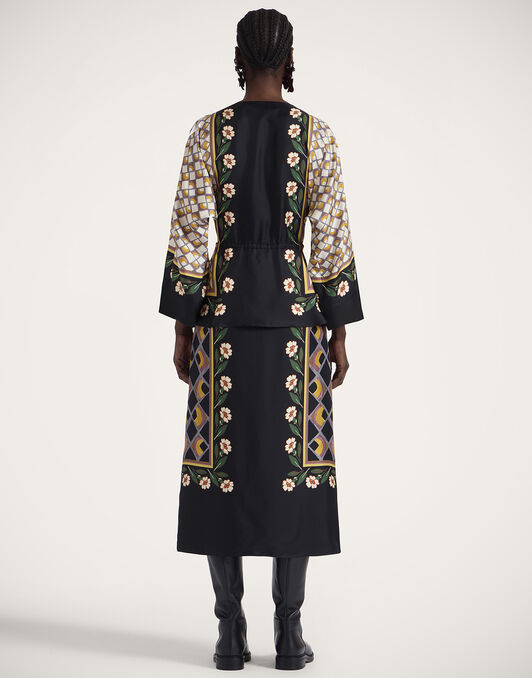 The Apericena Dress La DoubleJ: Dazed Placée Black DRE0806SIL001